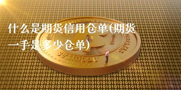 什么是期货信用仓单(期货一手是多少仓单)_https://gj1.wpmee.com_国际期货_第1张