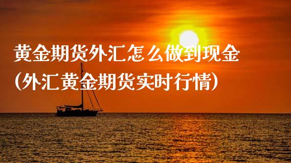 黄金期货外汇怎么做到现金(外汇黄金期货实时行情)_https://gj1.wpmee.com_国际期货_第1张