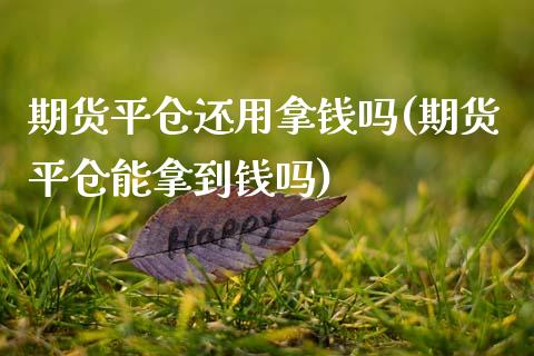期货平仓还用拿钱吗(期货平仓能拿到钱吗)_https://gj1.wpmee.com_国际期货行情_第1张