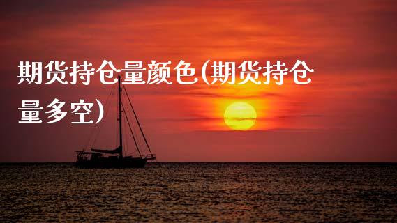 期货持仓量颜色(期货持仓量多空)_https://gj1.wpmee.com_国际期货行情_第1张