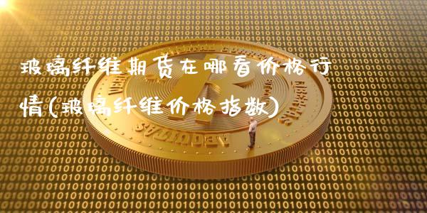 玻璃纤维期货在哪看价格行情(玻璃纤维价格指数)_https://gj1.wpmee.com_国际期货_第1张